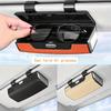 Organizator depozitare Suport pentru parasolar Suport pentru ochelari Cutie de depozitare protecție ochelari Accesorii interior mașină