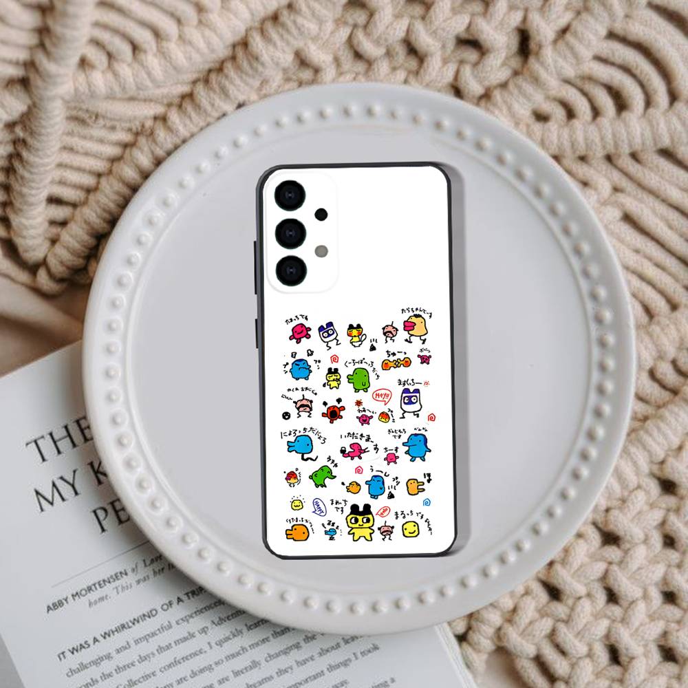 Game T-Tamagotchi K-Kuchipatchi Phone Case For Samsung Galaxy A73,72,51,53,52,71,22,5G,Note,J7,8,9 Soft Black Cover