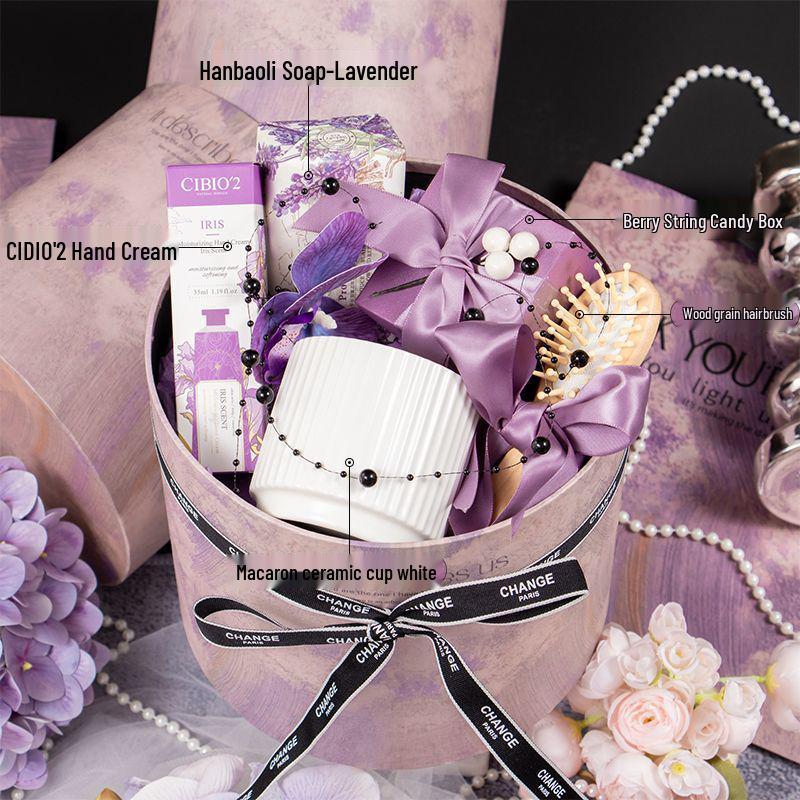 Scatola Regalo Lusso per Damigella d'Onore: Elegante Ringraziamento per Migliori Amiche e Sorelle