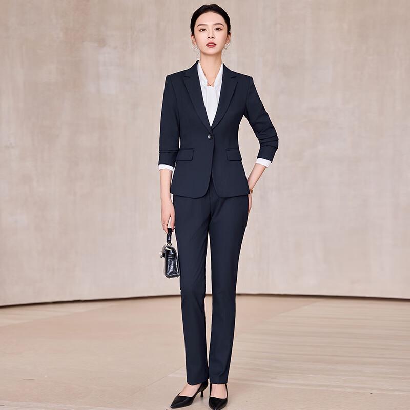 Women's Iron-Free Wrinkle-Resistant Professional Business Suit Set
