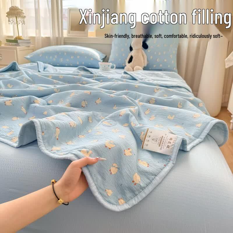 Xinjiang Cotton Double-Layer Gauze Summer Quilt