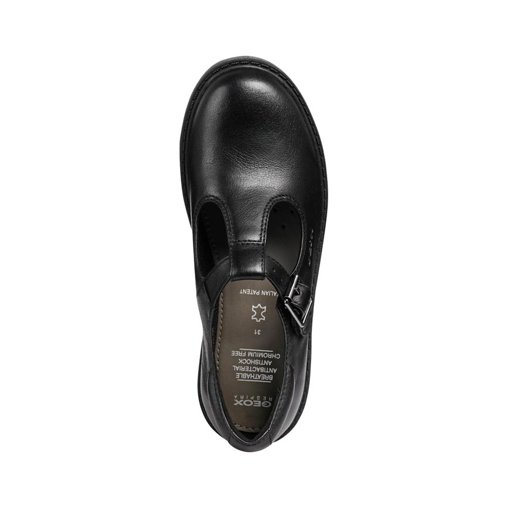 Geox Childrens/Kids J Casey G E Leather School Shoes