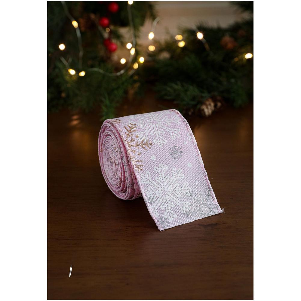 Einfach zu verwendendes Weihnachtsband Dekorative Schleife Baumschmuck Festliche Atmosphäre