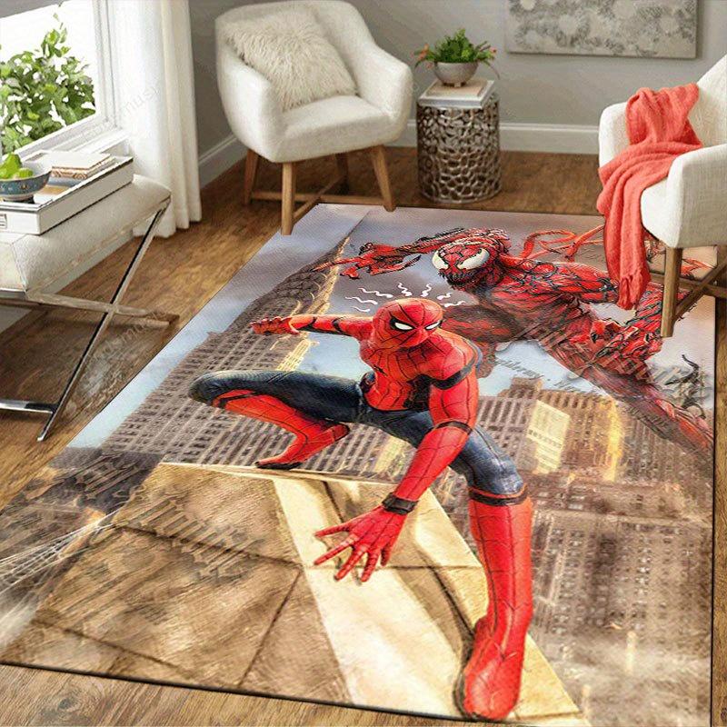 1ks Disney Spiderman Vzor Koberec Plošný koberec Protiskluzový Koberec Ručně omyvatelný Podložka pod nohy Vhodný do Obývacího pokoje Ložnice Domácí dekorace
