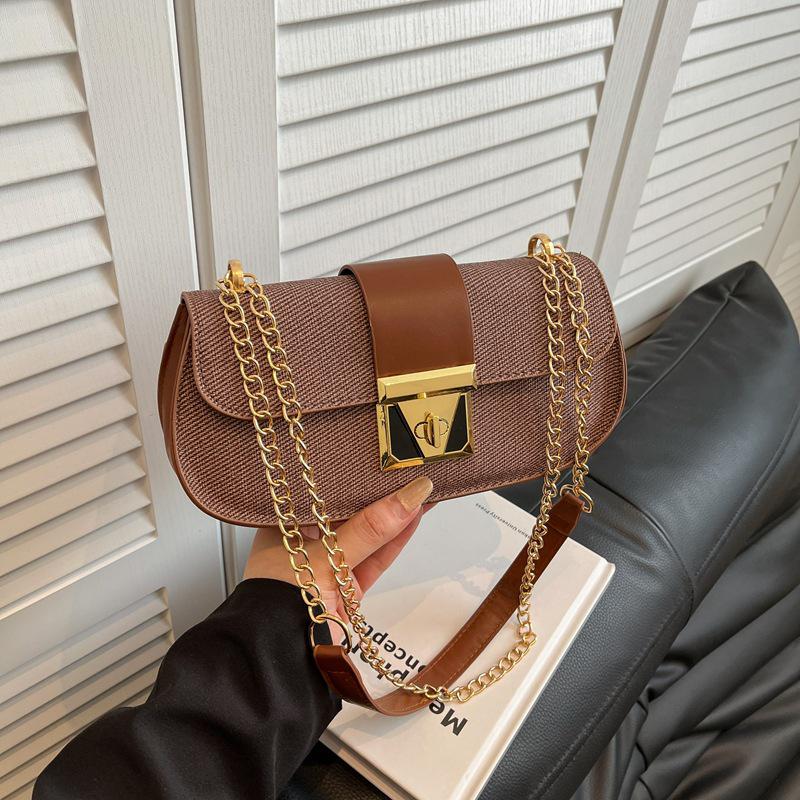 2026 Women's Versatile Baguette Chain Shoulder & Crossbody Bag