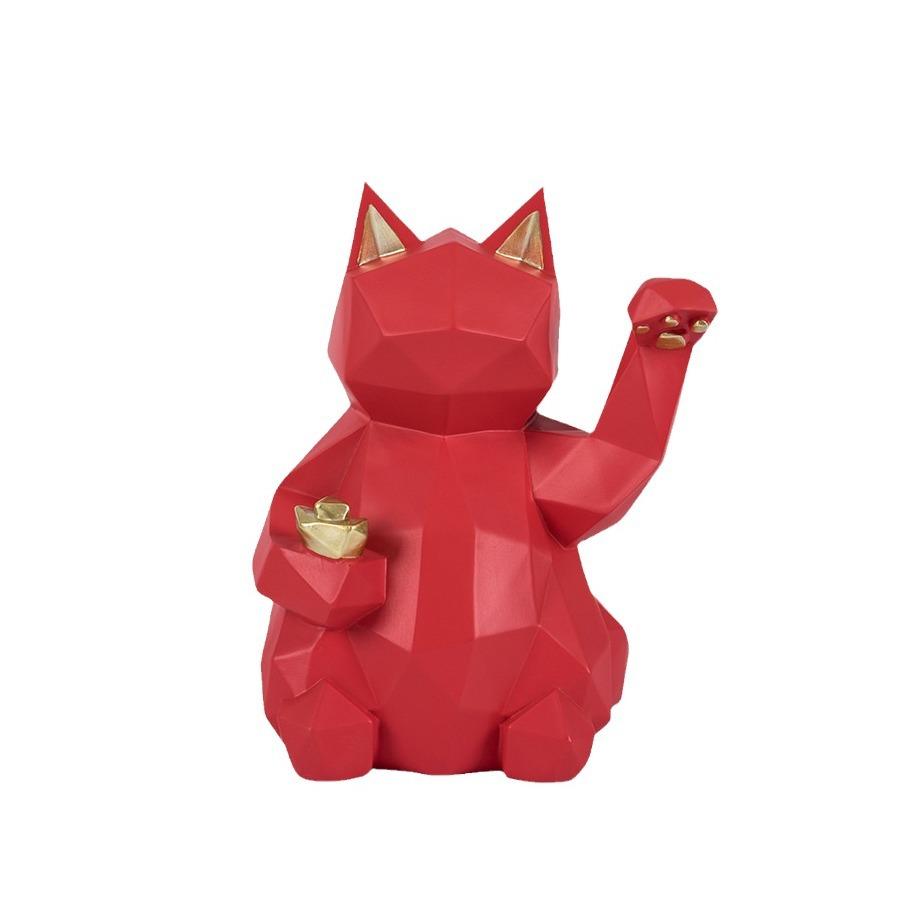 Cute Lucky Cat Opening Gift for Children's Birthday Gift Simple Nordic Living Room Light Luxury Desktop Entrance Decoration Ornaments