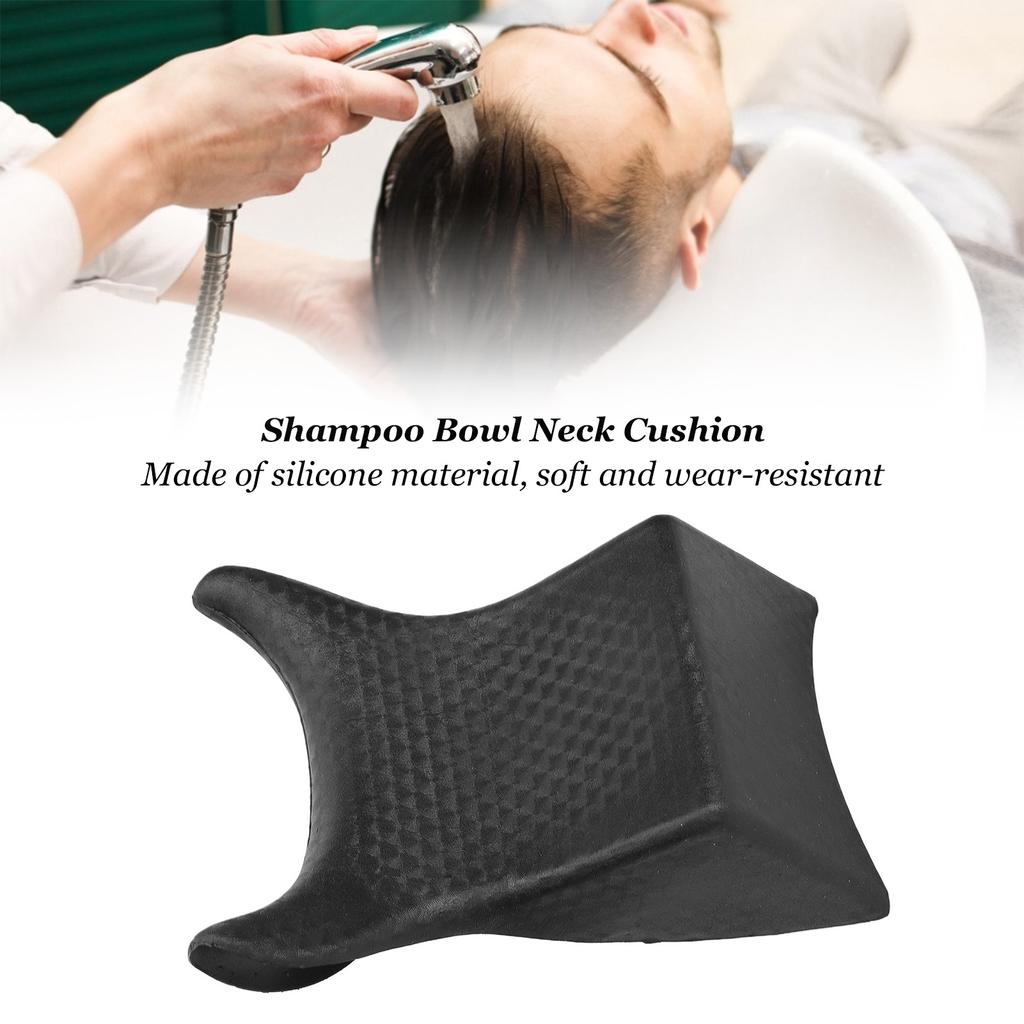 Hair Washing Backwash Cushion Shampoo Bowl Neck Head Rest Pillow Silicone for Beauty Salon