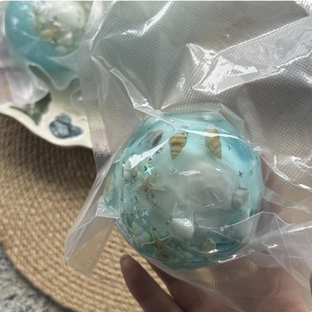Shapable Crispy Squishy Ball Non-bounce Sensory Fidget Ball Wax Crunchy Squishy Children Gifts