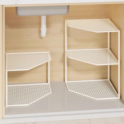 Corner Kitchen Counter Shelf: Multi-layer Pot and Cookware Storage Rack