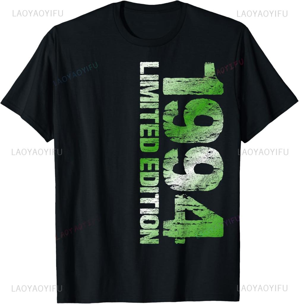 32th Birthday 1994 Limited Edition Man T-Shirt Cotton Unisex Summer Streetwear Tops Short Sleeve Tee Camiseta Hombre
