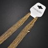 10pcs/Set Stainless Steel O Chain For Men Women,Gold/Silver Color Luxury Noble Necklace, Fashion Jewelry Gifts