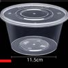 Jie Xiang Jia Disposable Round Transparent Plastic Meal Containers with Lids