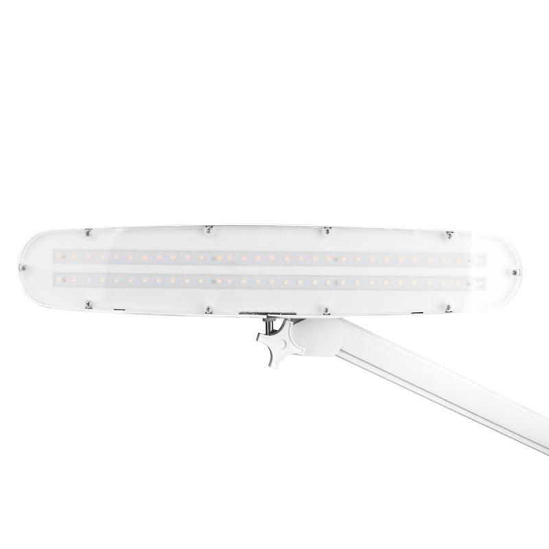 Lampada da Officina LED Elegante 801-L Con Morsetto Reg. Intensità Luce Bianca