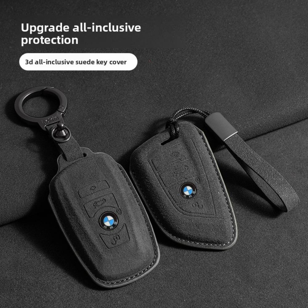 Premium Suede for BMW Key Case Hollow Style for 5 Series 3 Series 6 Series 7 Series X1 X2 X3 X5 X6 X7