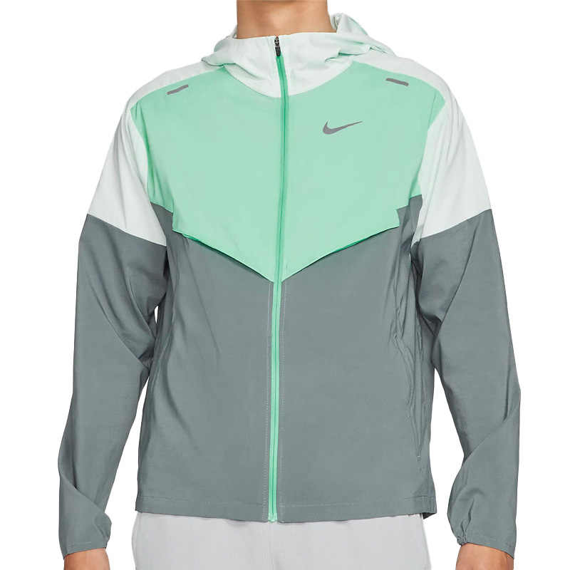 Nike Breathable Jacket Spring Men's Gray Green CZ9071-394