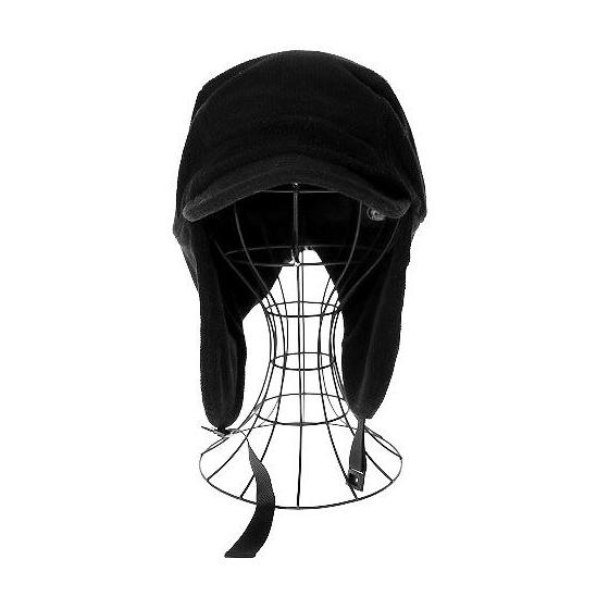 Used Snow Peak GRID FLEECE WARM CAP AC-22AU010 BLACK Grid Fleece Warm Cap Flight Cap Hat Outdoor Black [Brand Used Clothes Vector] [Used]260221