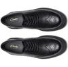 Women's Clarks Orinoco3 Derby Ankle Boots Black Leder