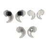 3 Pairs SCelsiusMCelsiusL Replacement Silicone Earbuds Tips Soft Comfortable Silicone Ear Tips for QC20 QC30 IE2 IE3 SIE2i Earphone