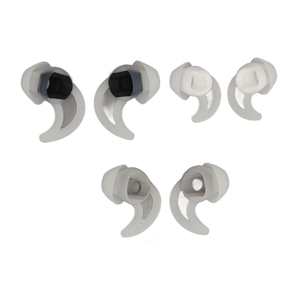 3 Pairs SCelsiusMCelsiusL Replacement Silicone Earbuds Tips Soft Comfortable Silicone Ear Tips for QC20 QC30 IE2 IE3 SIE2i Earphone