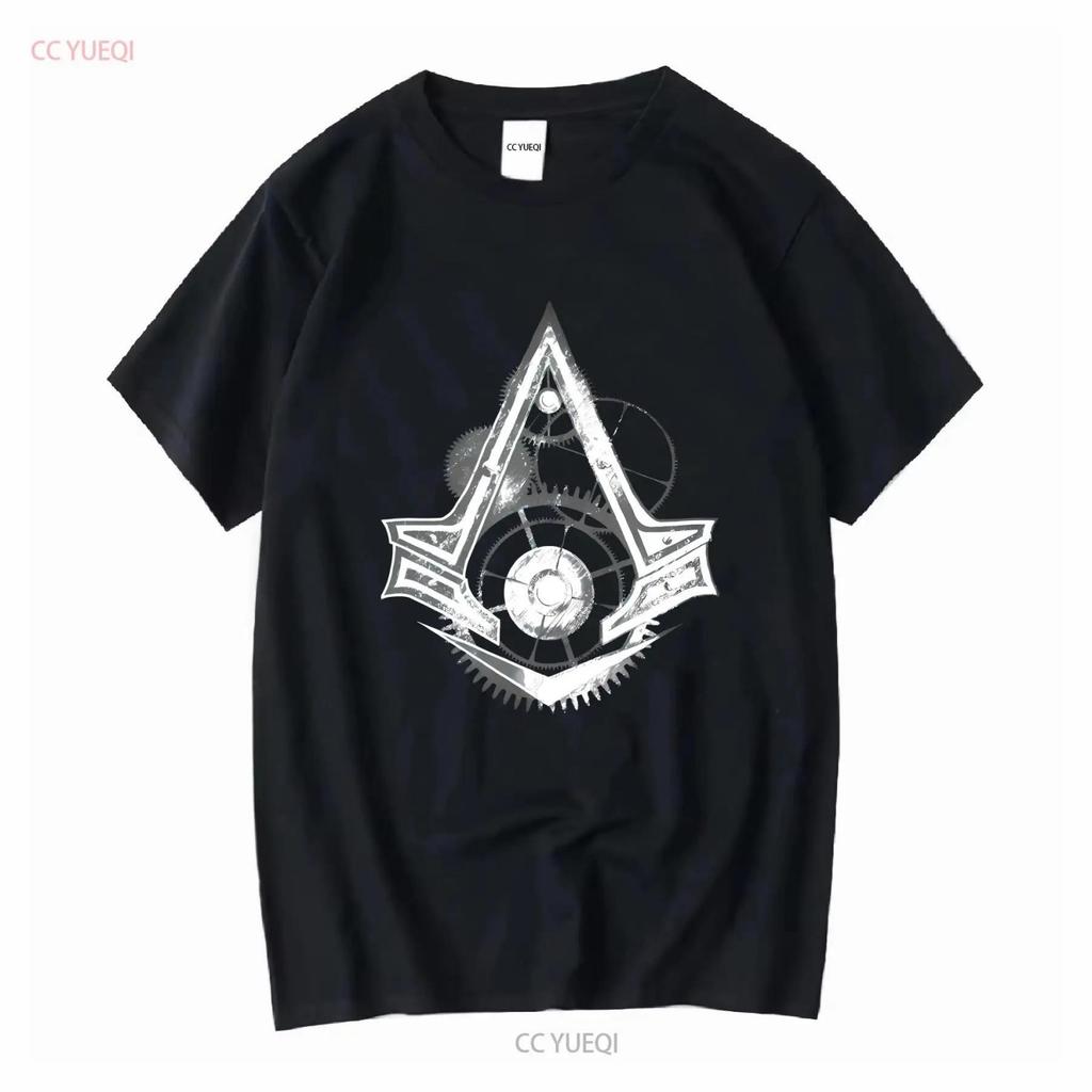 Assasins Creed Syndicate T Shirt Mens Adult Large Crewneck Gamer Vintage Washed Slightly Stylish Fashion Soft Versatile
