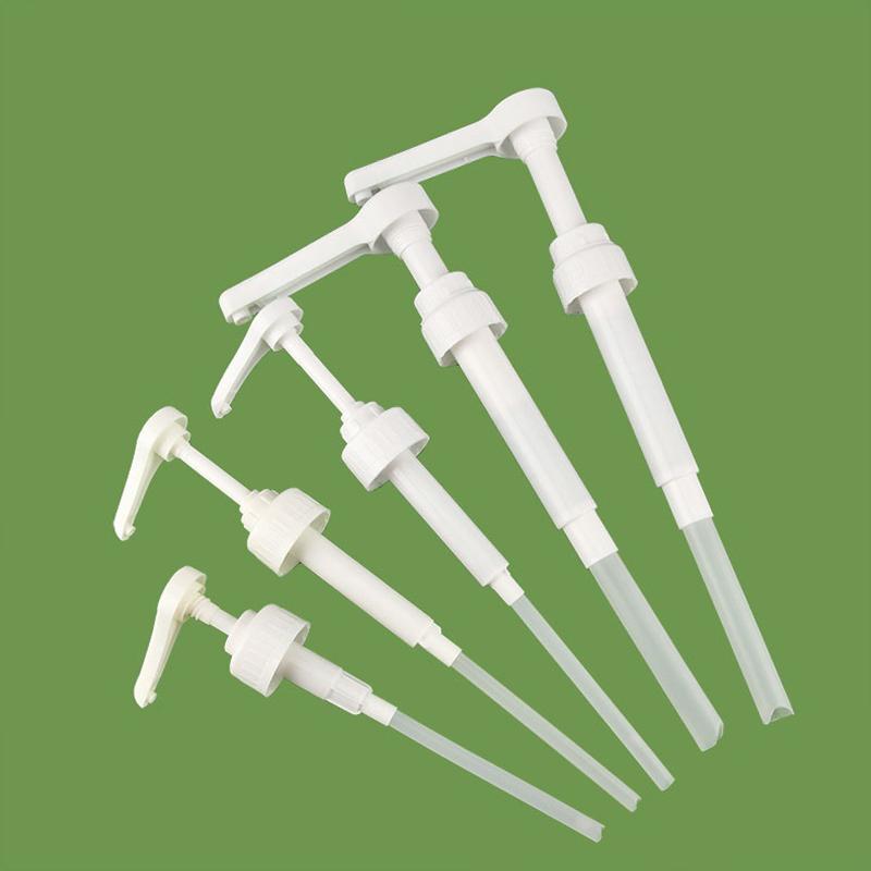 Syrup Pumps Dispenser Replacement Sauce Pressure Nozzle Bottle Pump Containers for Coffee Kitchen Seasoning Liquid