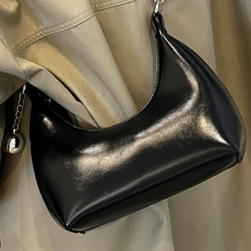 Herbst neue hochwertige Retro Schulter Achseltasche Kissen Tasche einfach Pendler Damen Tasche Nische trendige Umhängetasche