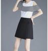 Women's High Waist Black Suit Shorts: Korean Style 2024 Spring/Autumn, Slim A-Line, Versatile, Loose Fit, Wide Leg.