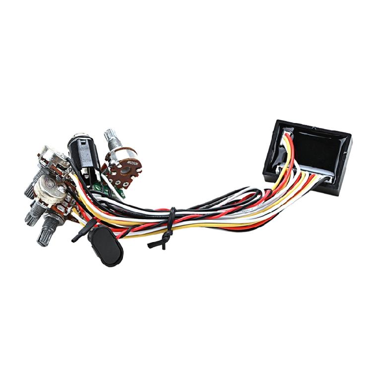 Gitarrenbass Tonabnehmer Aktiv EQ Equalizer Vorverstärker Schaltung & Klangregler für mit Fitt