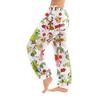 Women's Solid Color Trousers With Cuffs Casual Pants And Pajama Pants
