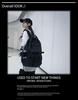 2022 Black School Backpack with Multiple Pockets & Large Capacity for Junior High Students