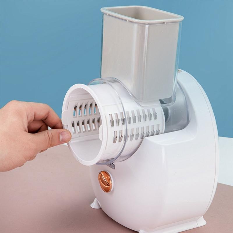 Effizientes Schneidegerät Multifunktionaler Gemüseschneider Elektrischer Food Chopper Einfaches und Schnelles Schneidwerkzeug ABS-Material