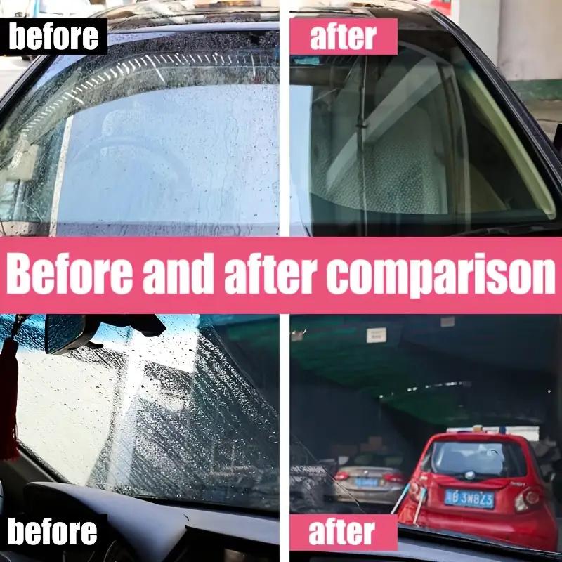 Concentrated Coating Windshield Wiper Fluid for Car Glass, a Magic Tool for Cleaning and Caring for Car Glass Oil Film, -25 ° Windshield