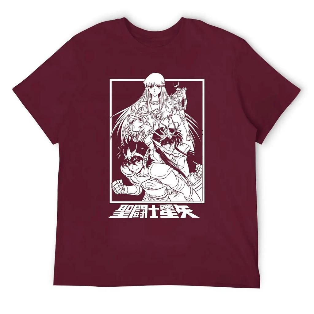 SAINT SEIYA Classic For Sale Round Neck T-shirt Movement Tees Top Quality Funny Novelty Travel USA Size
