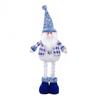 SantaClausReindeer Christmas Tree Snowman Decorations Creative Stretchable Plush Dolls Decorative Item