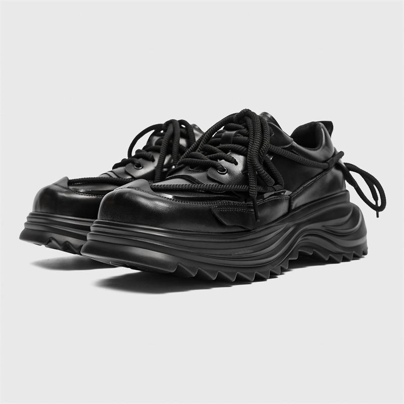 Couple Darth Vader Daddy shoes platform heightened 6CM casual sports shoes high street dark functional trendy shoes men