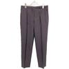 Prada P2062 Bold Satin Slacks Pants Bottoms 40 BordeauxUsed