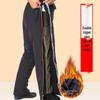 Herren Wasserdichte Winter Angelhose - Dicke, Warme, Schnelllösliche Baumwollhose mit Doppelreißverschluss und Plus Samt für den Außenbereich