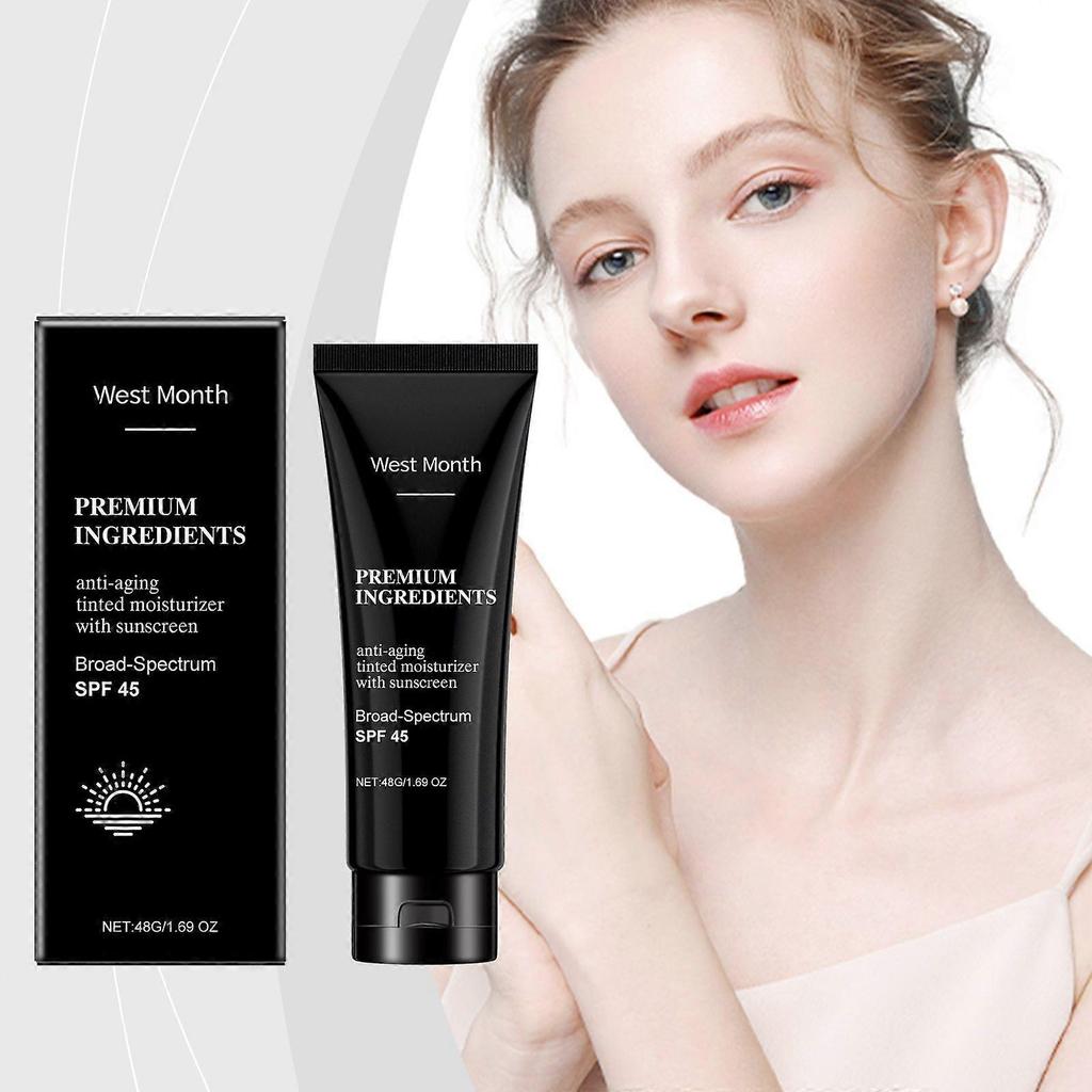 Protective Moisturizer, Jojoba Oil Collagen Moisturizing Texture Light Protective Cream