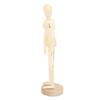 8 Zoll Holz-Mannequin Körperproportionen Zeichen-Mannequin 14 drehbare Gelenke Verschiedene Formen Kunst-Mannequin für Künstler Kinder