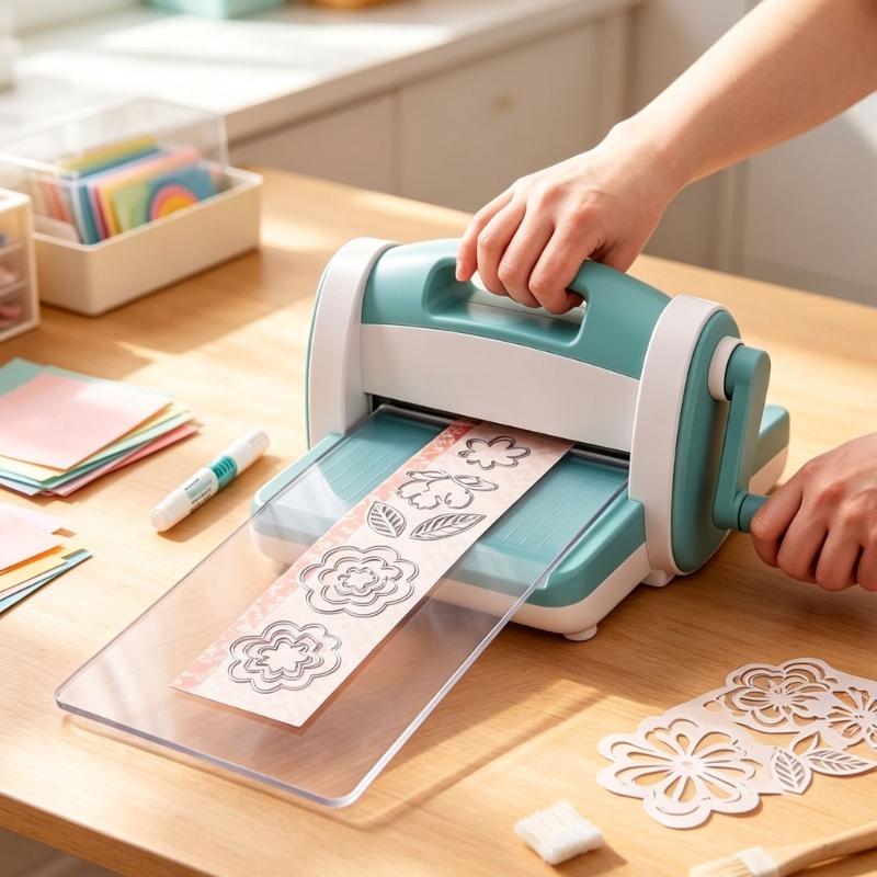 Transparent Acrylic Cutting Pad Sheets for Visible Guide Marks, Tool-Free Replacement, Die Cutting and Embossing Crafts