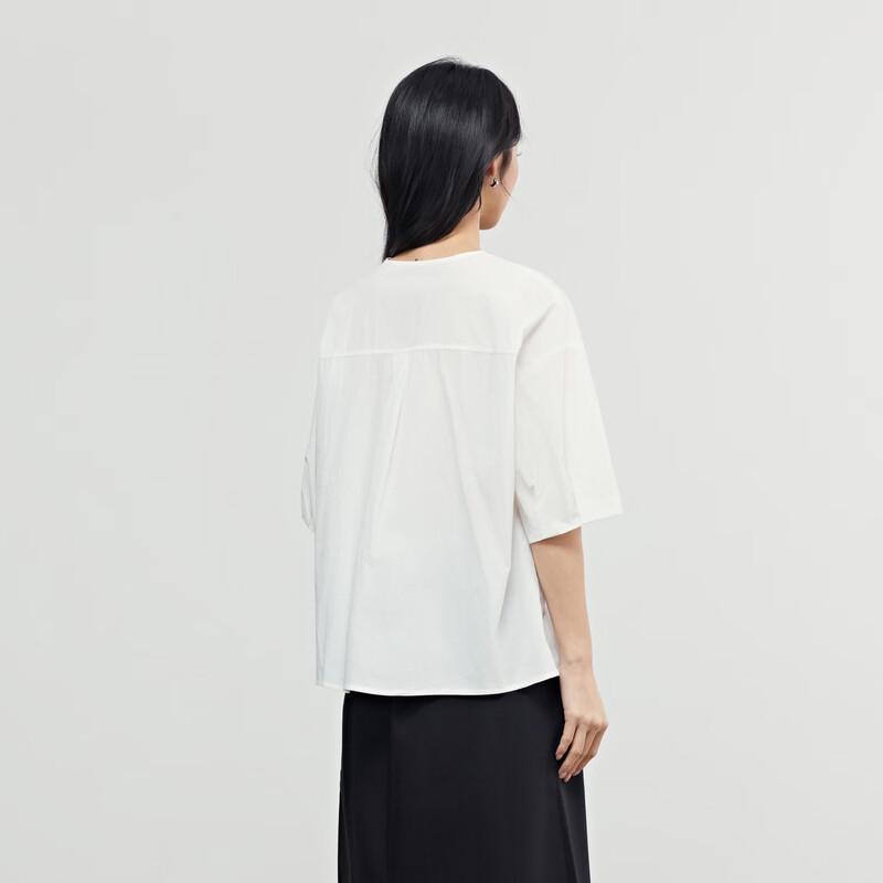 Elva's Island Women's Commuter Short Sleeve Blouse