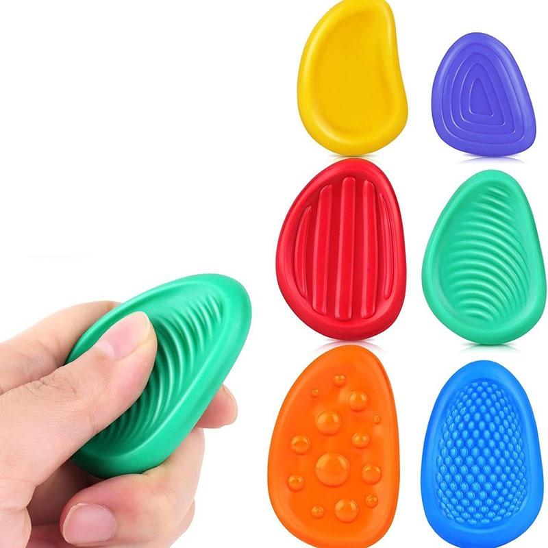 

Toys Soft Worry Stone Fidget Toy Autism Calming Sensory Stone Fidgeting Stress Fingers Activity Adults Anxiety Relief Toy Kids