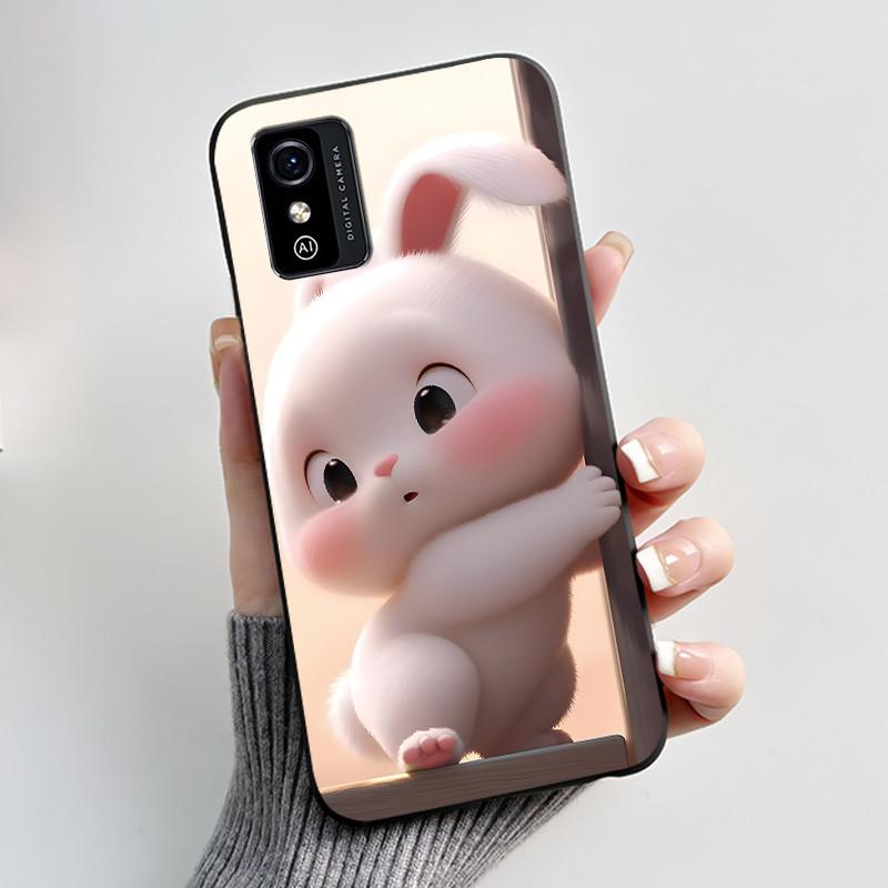 Cute Cartoon Case For ZTE Blade L9 Fundas Capa Printing Shell Protective Cover Soft Silicone Black Casing Shockproof Coque