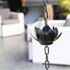 Rain Chains For Gutters Decorative Outdoor Gutter Rain Drum Functional And Decorative Replacement Gutter Rainwater Diverter