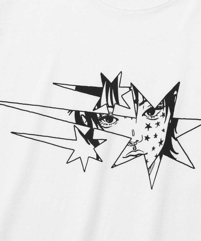 NICEGHOSTCLUB Anime Star Tee_White(Ng2Emft580A)