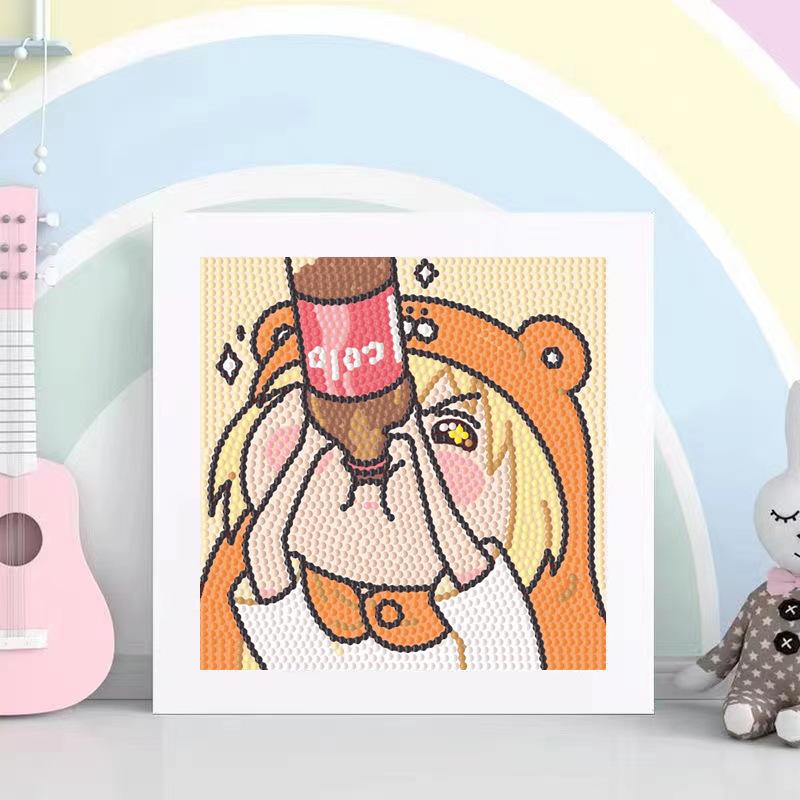 Children'S Diamond Painting Handmade Diy Masonry Painting Cartoon Diamond Sticker Bedroom Living Room Decorative Painting Photo Frame