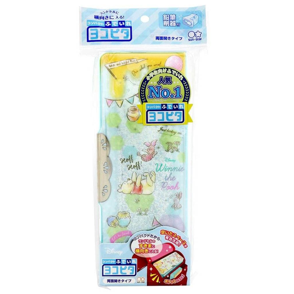 Sunstar Stationery Disney Pencil Case Yokopita Hologram Winnie the Pooh S1313665
