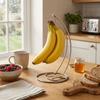 with Base Banana Holder Rust Proof Fruit Vertical Storage Rack Metal Banana Rack  Kitchen Storage