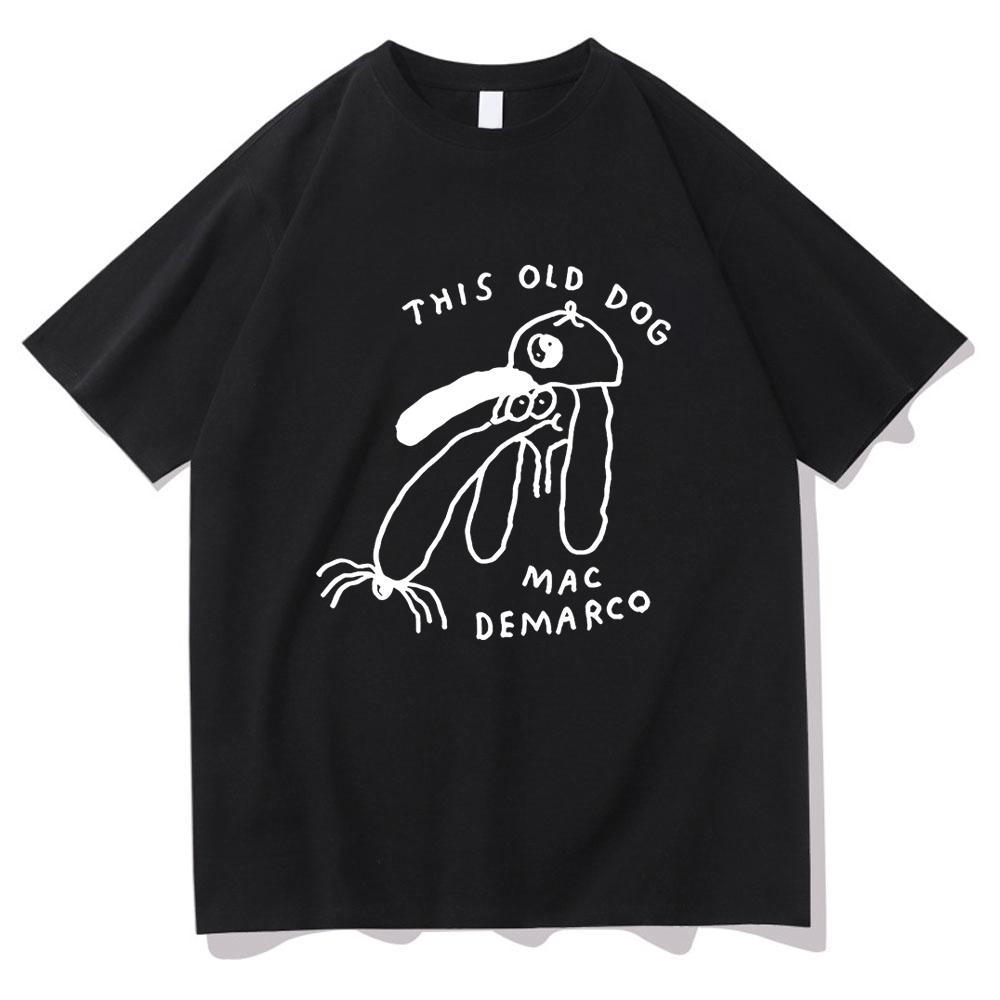 

Mac DeMarco This Old Dog Футболка 2025 Смішний Чоловічий та Жіночий Одяг Одяг Хараджуку Літні Топи Унісекс Графічні Футболки Літо 2XL