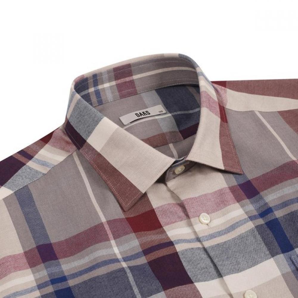 DakS Men S Cotton Blend Super Big Check Regular Fit caSual Shirt  dmp3Shcl141i1 